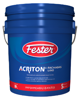 FESTER ACRITON FACHADAS LISO BLANCO